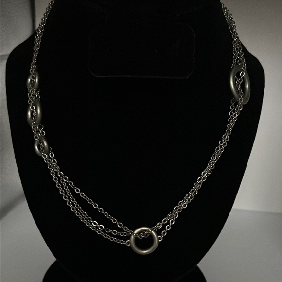 La Sophia signed Silver Chain Necklace - Picture 1 of 8